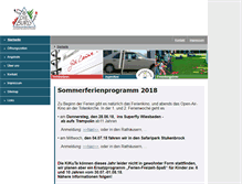 Tablet Screenshot of jugendpflege.de